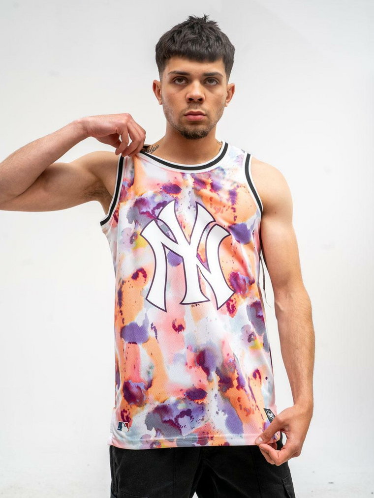 Koszulka Bez Rękawów Tank Top Wielokolorowy 47 Brand New York Yankees Day Glow Repeat Grafton