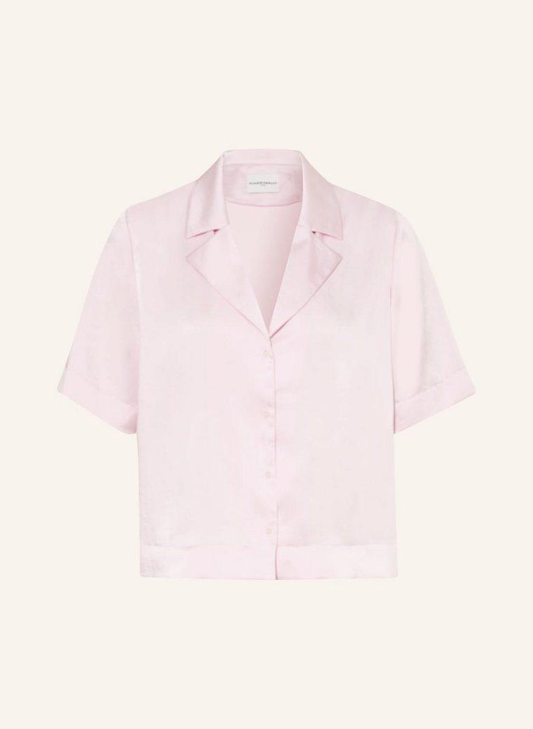 Claudie Pierlot Bluzka Satynowa rosa