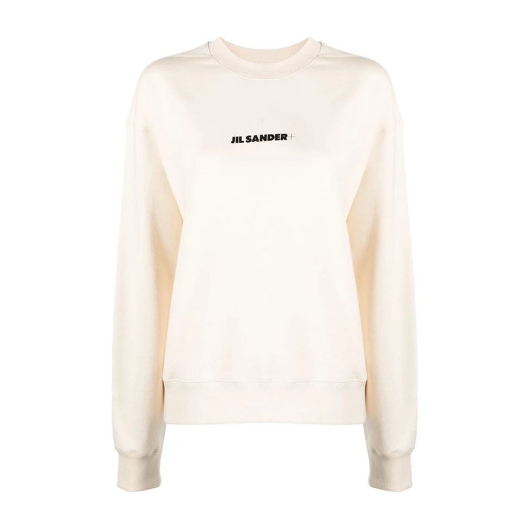 Beżowe bluzy damskie Aw23 Jil Sander