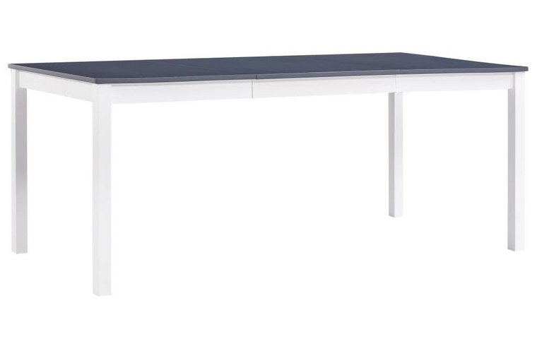 Stół minimalistyczny z sosny Elmor 3X  biało-szary