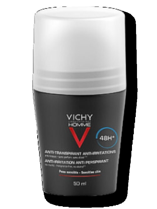 VICHY Homme Dezodorant Skóra Wrażlwa Roll-On - 50 ml