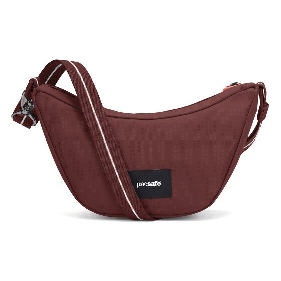 Pacsafe Torba antykradzieżowa Go na ramię RFID 28 cm garnet red