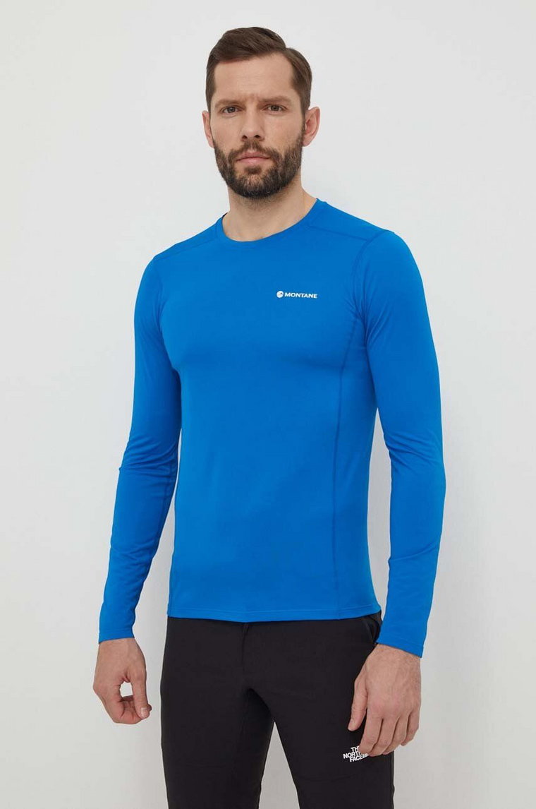 Montane longsleeve funkcyjny Dart Lite kolor niebieski MDLLS15