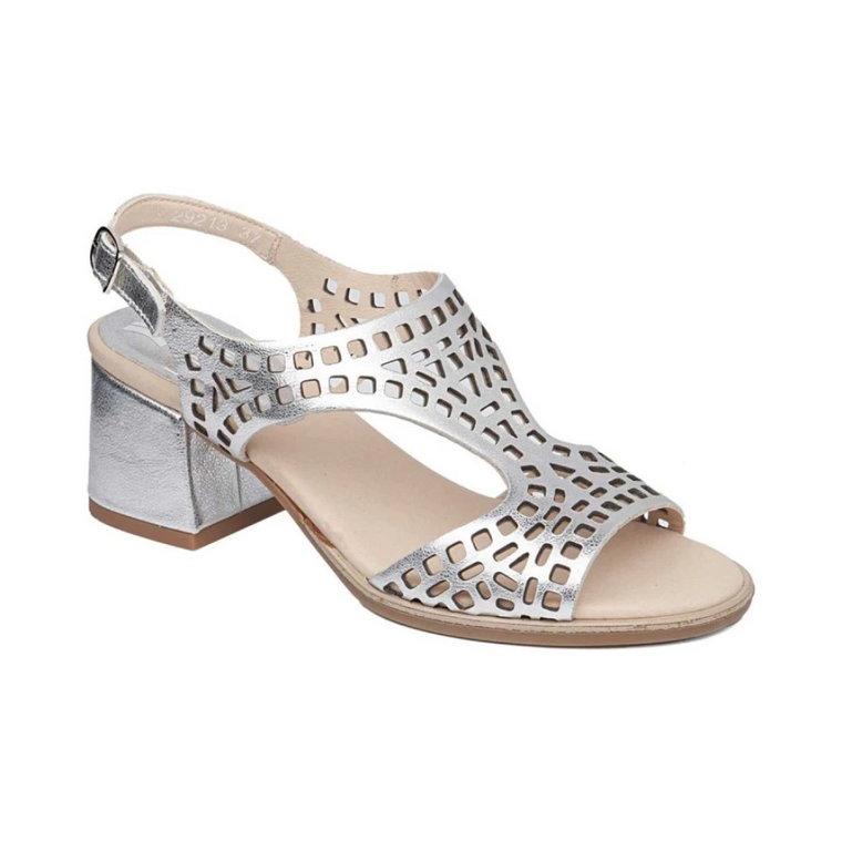 Elegant Platinum Sandal Callaghan