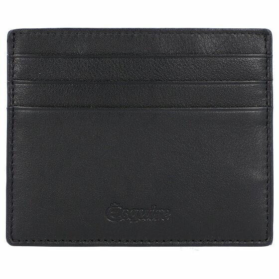 Esquire Oslo Credit Card Case RFID Leather 10 cm schwarz