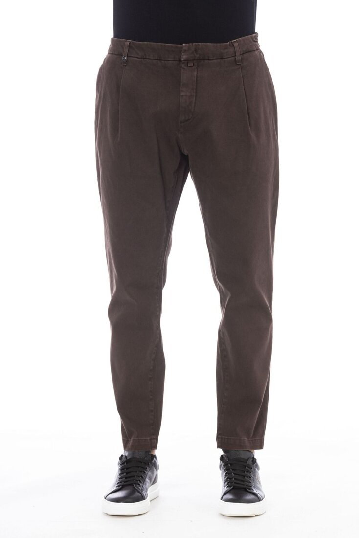 Spodnie marki Distretto12 model F2U PA0601 C0010DD00 kolor Brązowy. Odzież męska. Sezon: