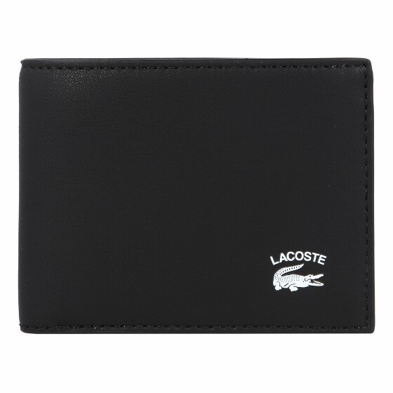 Lacoste Lacoste Practice Portfel Ochrona RFID Skórzany 10.5 cm black