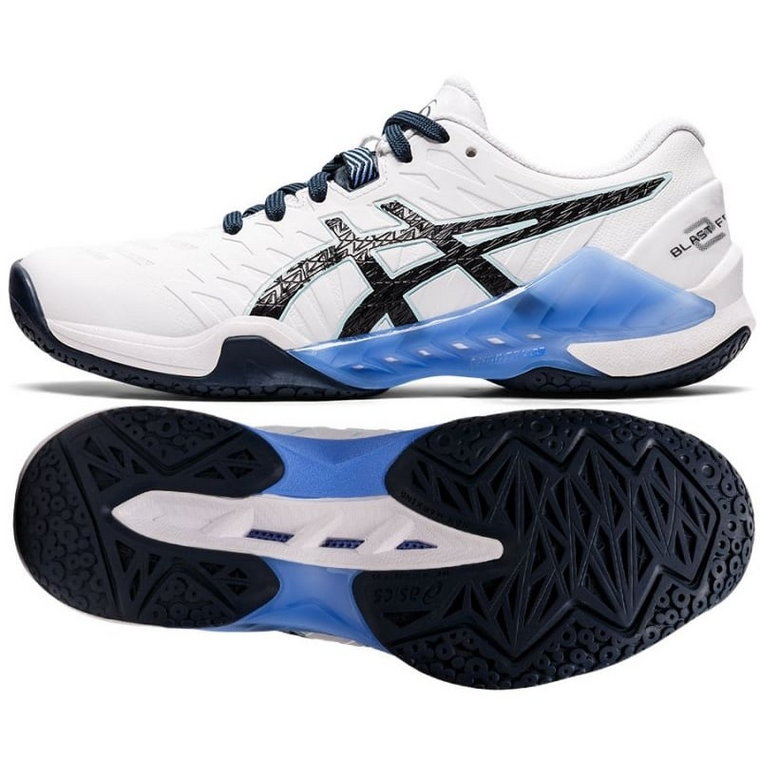 Buty do piłki ręcznej Asics Blast Ff 2 W 1072A046 103 białe białe