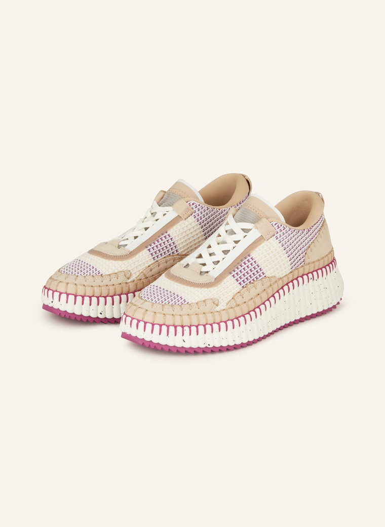 Chloé Sneakersy Nama rosa