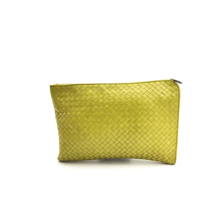 Pre-owned Leather clutches Bottega Veneta Vintage