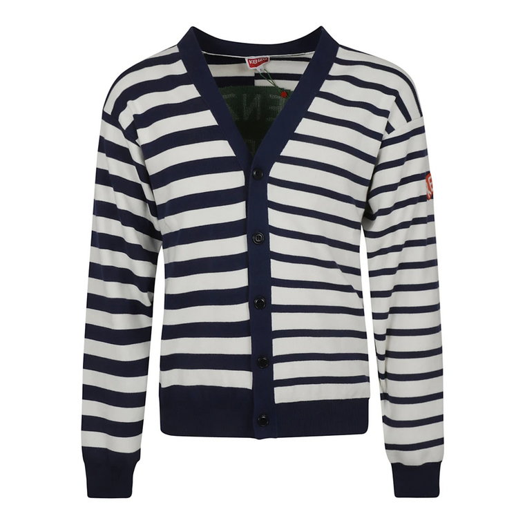 Marynarska Graficzna Sweter dla Mężczyzn Kenzo