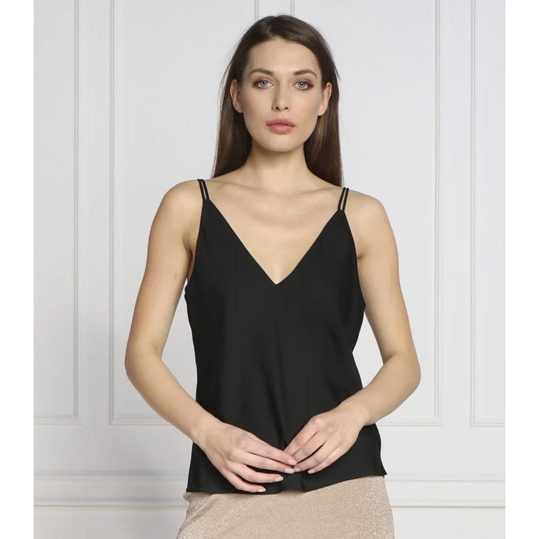 Calvin Klein Satynowy top | Regular Fit