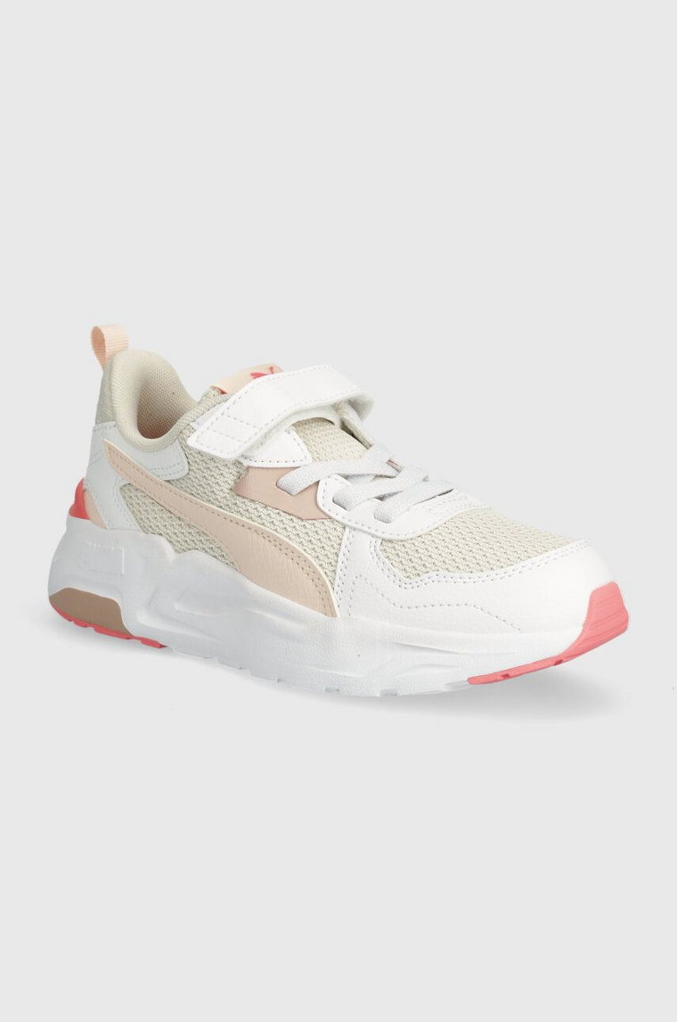 Puma sneakersy dziecięce Trinity Lite AC+ PS kolor beżowy