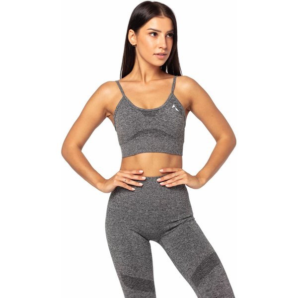 Women's Cream seamless Rib gym leggings - Carpatree