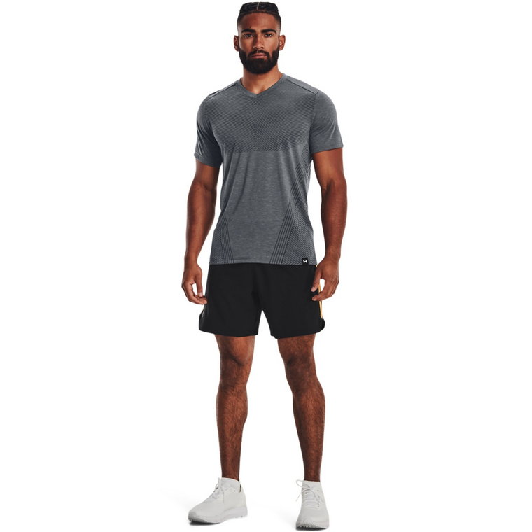 Męskie spodenki do biegania UNDER ARMOUR UA SPEEDPOCKET 7'' SHORT - czarne