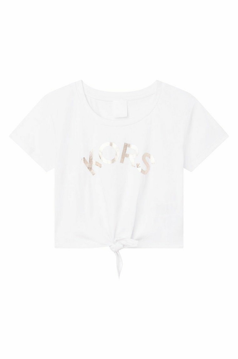 Michael Kors t-shirt bawełniany dziecięcy R15114.156 kolor biały