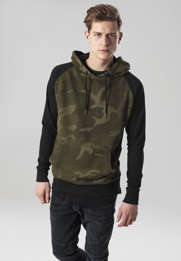 Bluza Z Kapturem Męska Camo Urban Classics TB1647