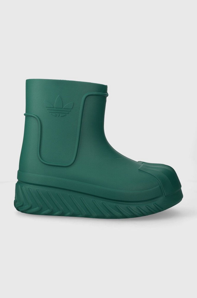 adidas Originals kalosze adiFOM Superstar Boot kolor zielony IE0390