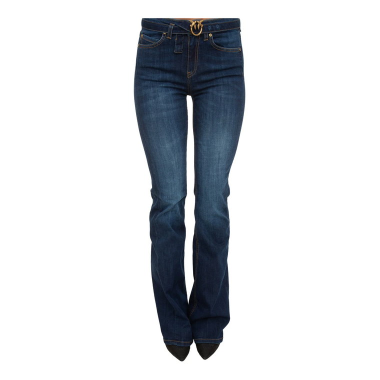 BLU Denim 5 Kieszenie Denim Pinko