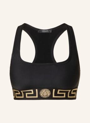 Versace Krótki Top schwarz