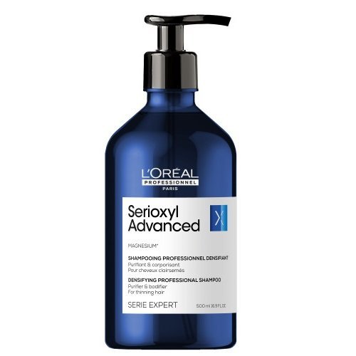 L'Oréal Professionnel, Serie Expert Serioxyl Advanced Shampoo, Szampon Zagęszczający Włosy, 500ml