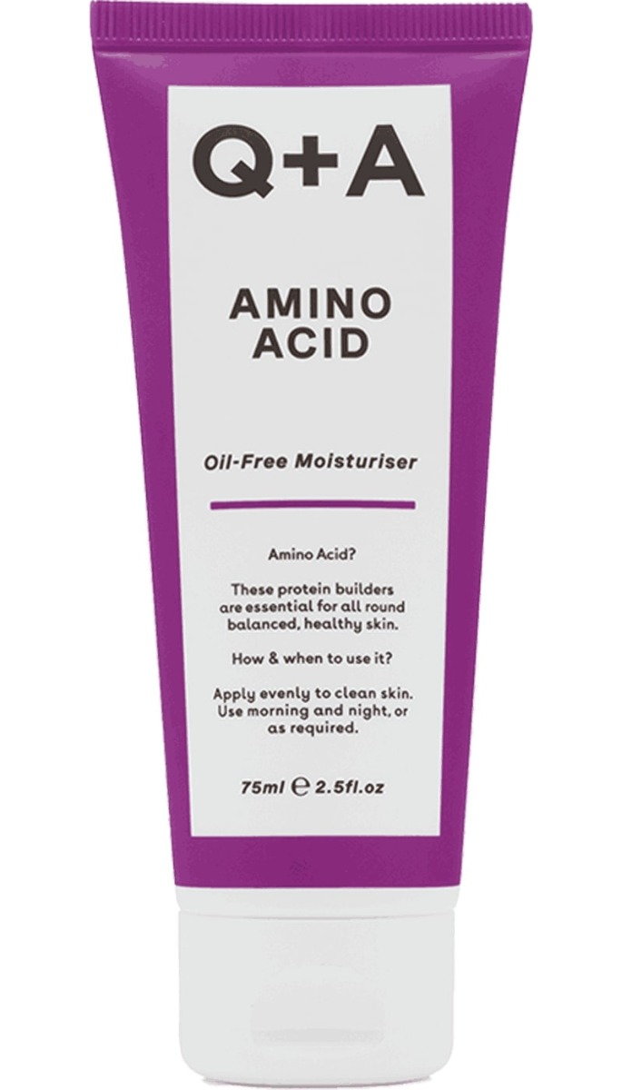 Q+A Amino Acid Oil-Free - Bezolejowy krem do twarzy z aminokwasem 75ml