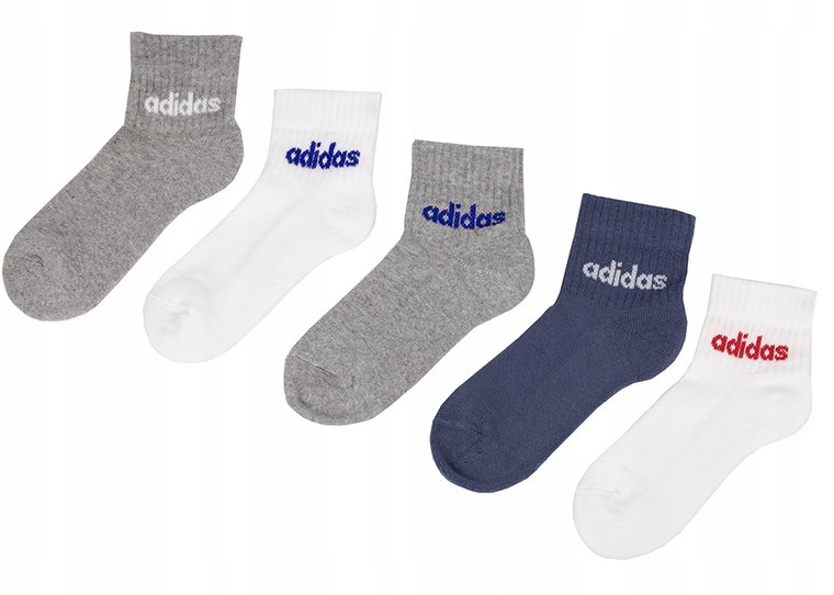 adidas Skarpety dziecięce 5 par skarpetki dla dzieci roz. 28-30