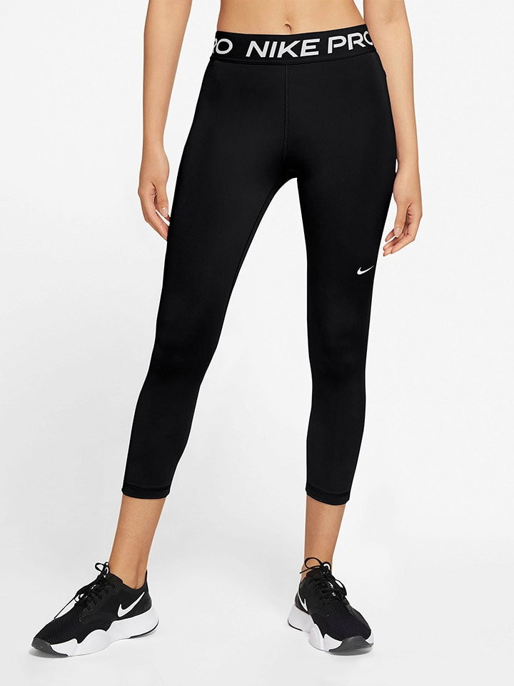 Nike Legginsy sportowe w kolorze czarnym