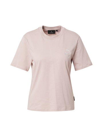 recolution Koszulka 'ALOCASIA #MIND'  fioletowy / pastelowy róż / biały
