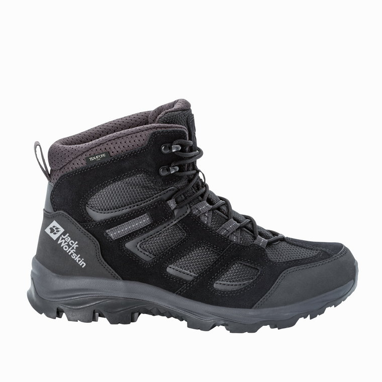 Buty męskie górskie Jack Wolfskin VOJO 3 TEXAPORE MID M black - 39,5