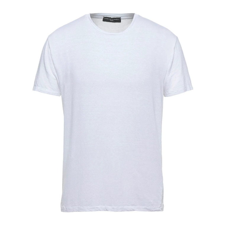 Biała T-shirty i Pola Kolekcja Daniele Fiesoli