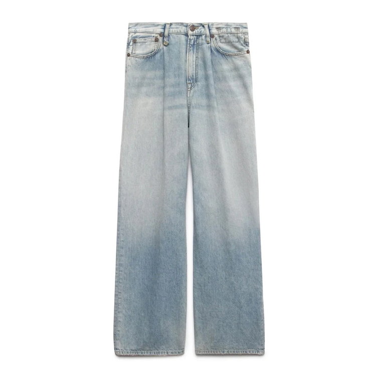 Rozkloszowane Spodnie Jeansowe R13