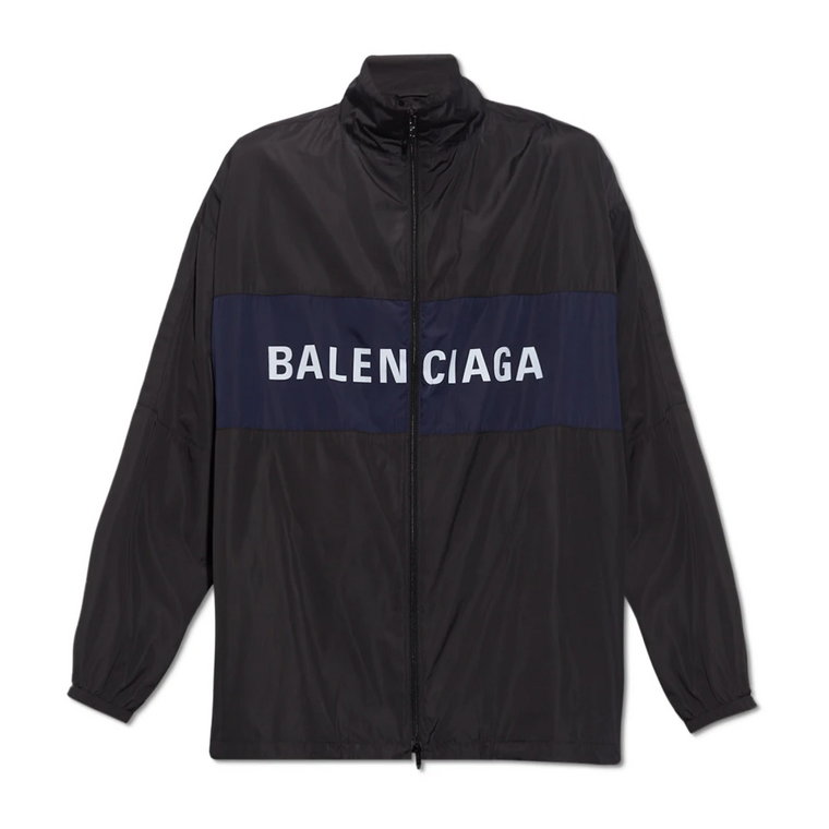 Kurtka z logo Balenciaga