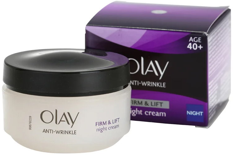 Krem do twarzy Olay Firm & Lift Anti-Wrinkle Night Cream 50 ml (5000174944662). Krem do twarzy