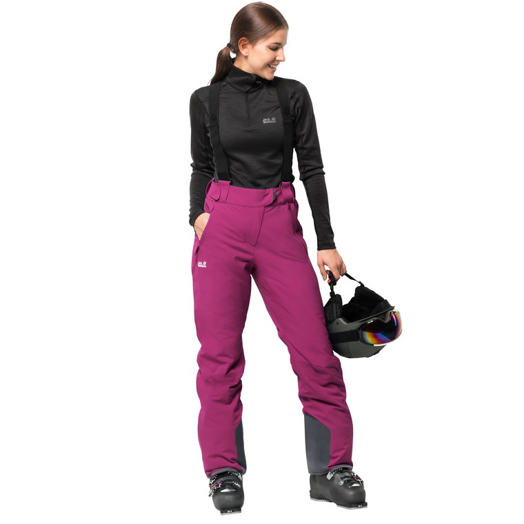 Spodnie narciarskie EXOLIGHT PANTS WOMEN fuchsia - 44