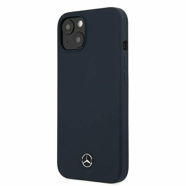 Mercedes MEHCP13MSILNA iPhone 13 6,1" granatowy/navy hardcase Silicone Line