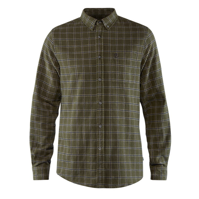 Koszula męska Fjallraven Ovik Flannel Shirt deep forest - XL