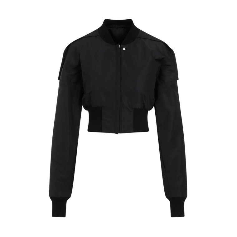 Kurtka Bomber Collage Czarna Rick Owens