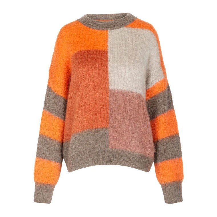 Sweter o Okrągłym Dekolcie, Klasyczna Kolekcja Maliparmi