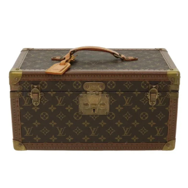 Używane torby podróżne z płótna - Louis Vuitton Brązowy Louis Vuitton Vintage