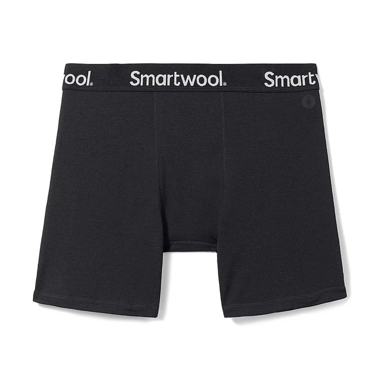 Bokserki męskie Smartwool Boxer Brief black - XXL