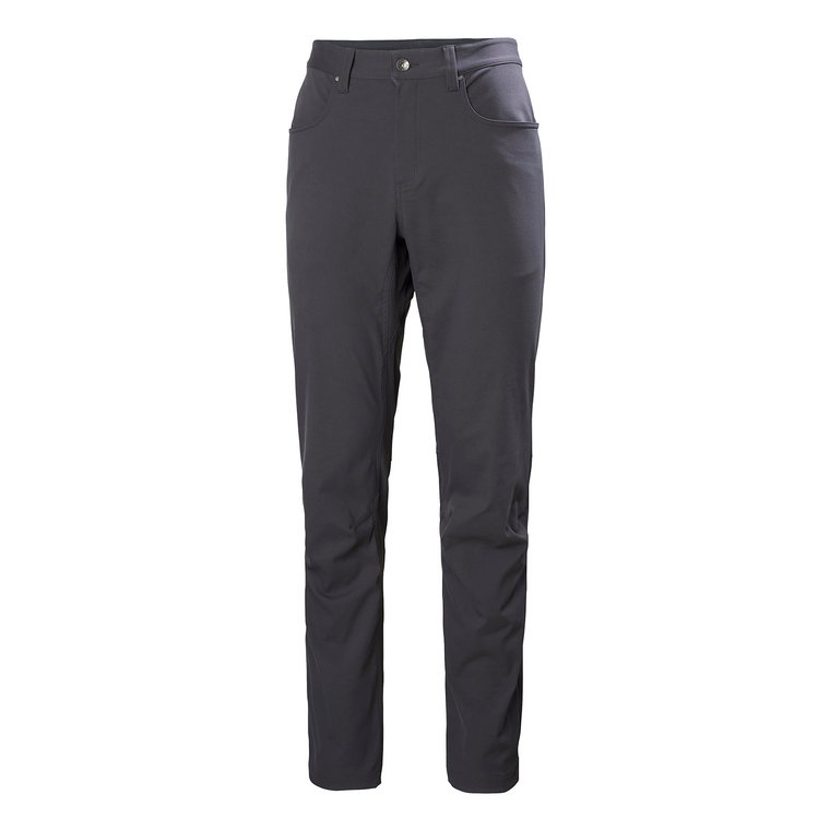 Męskie spodnie trekkingowe Helly Hansen Holmen 5 Pocket Pant ebony - M