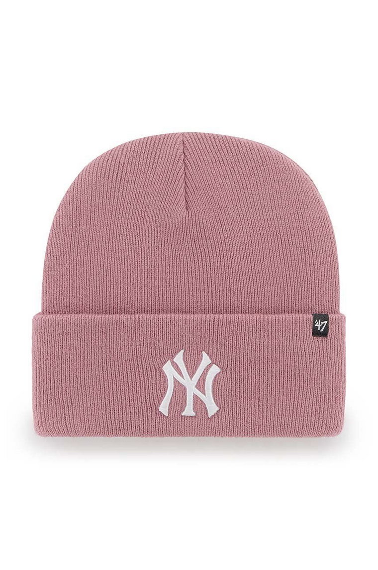 47 brand czapka MLB New York Yankees kolor różowy