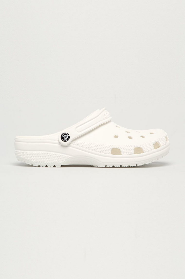 Crocs klapki Classic męskie kolor biały 10001