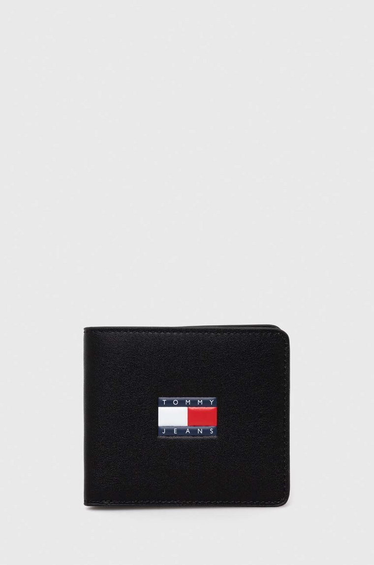 Tommy Jeans portfel męski kolor czarny AM0AM12082