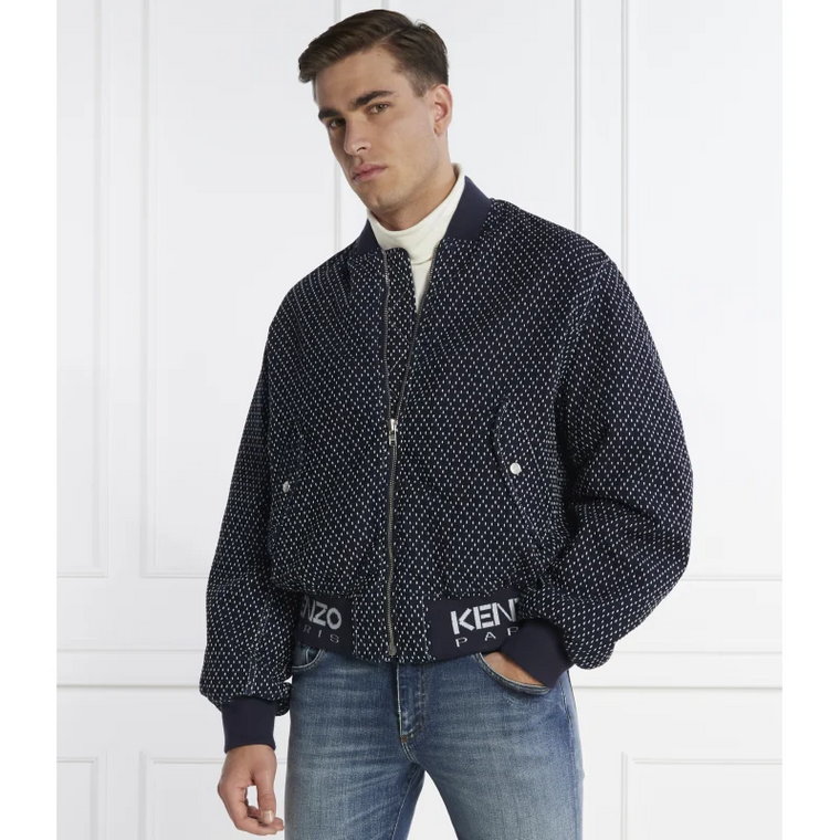 Kenzo Kurtka bomber | Regular Fit | z dodatkiem wełny