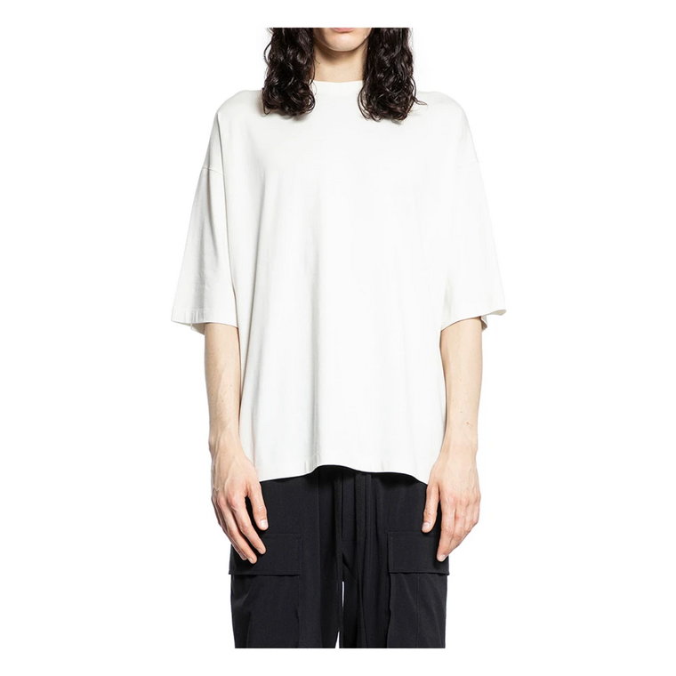 Kremowy Modalowy Jersey Oversized T-shirt Thom Krom