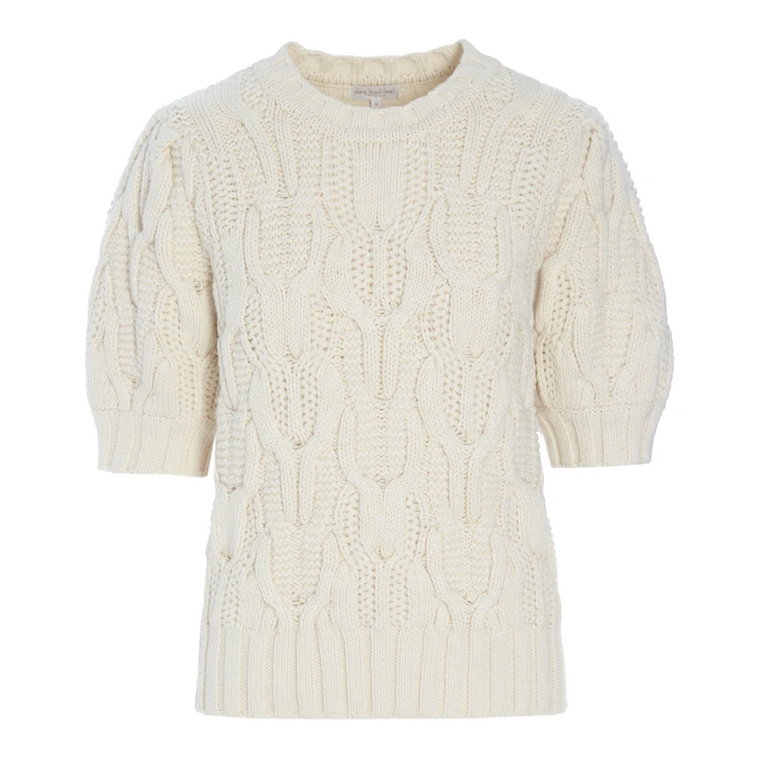 Nowoczesny sweter z wzorem kablowym Dea Kudibal
