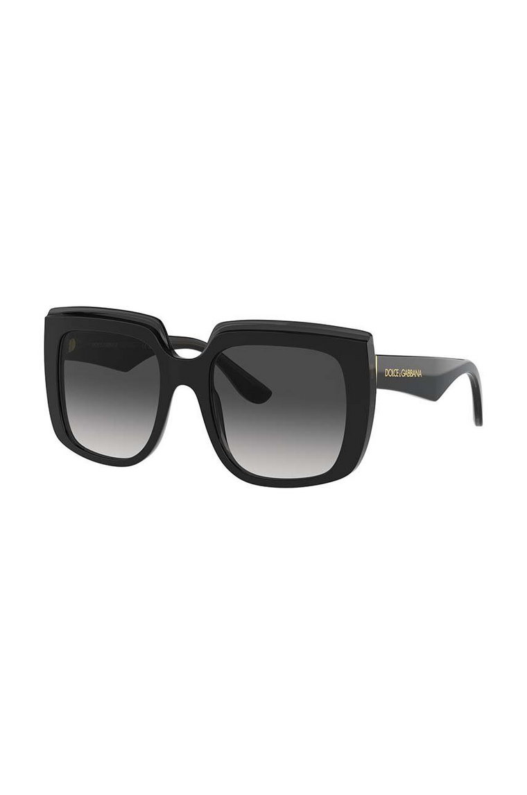 Dolce & Gabbana okulary przeciwsłoneczne damskie kolor czarny 0DG4414