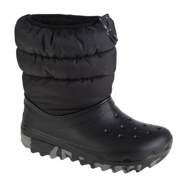 Buty Crocs Classic Neo Puff Boot Jr 207684-001 czarne